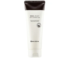 Mizon Kasdienės valomosios veido putos „Snail Silk y“ (giliai valomosios putos), 150 ml