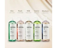 Mizon My Relaxing Time Kūno prausiklis Lovely Peach, 800 ml