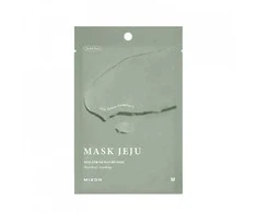 Mizon Raminamoji lakštinė veido kaukė „Heartleaf“ (Jeju kaukė) 23 g
