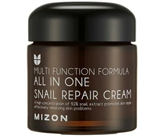 Daugiafunkcis veido kremas All in One Snail Repair Kreminis Mizon su sraigių ekstraktu, 75 ml