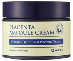 Veido odos kremas Mizon Placenta Ampoule Kreminis, su placenta, 50 ml