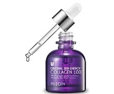 "Mizon" odos serumas, kurio sudėtyje yra 90 % jūrinio kolageno (Kolagenas 100) 30 ml