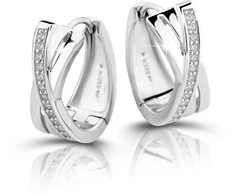 Modesi Elegant sidabrinis round earrings M23079
