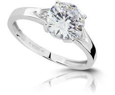 Modesi Sidabrinis engagement ring JA17247CZ