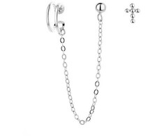 Moiss Set of sidabrinis earrings E0004299