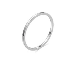 Moiss Minimalist sidabrinis ring R0002020