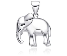 Moiss Sidabrinis pendant Elephant P0001539