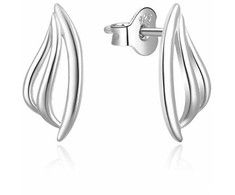 Moiss Stylish sidabrinis earrings E0002441