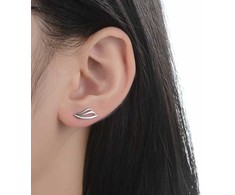 Moiss Stylish sidabrinis earrings E0002441