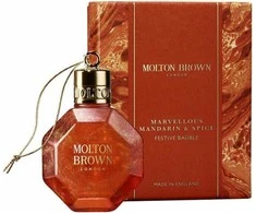 Molton Brown Bath and dušo želė Marvelous Mandarin &amp; Spice Festive Bauble (Bath &amp; Dušo želė), 75 ml