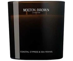 Molton Brown Pakrantės kiparisų ir jūros pankolių kvapioji žvakė 600 g