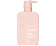 None MONDAY Smooth + Wheat Protein šampūns cirtainiem un sprogainiem matiem 90ml