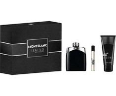 Mont Blanc "Montblanc Legend" tualetinio vandens purškiklis 100 ml, 3 dalių rinkinys vyrams
