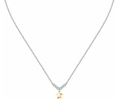 Morellato Gražus plieno karoliai su paauksuota žvaigždute Talismans SAIX23
