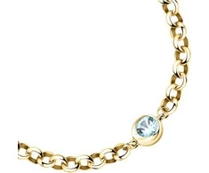Morellato Charming auksinis-plated bracelet with topaz Tesori eterni SAXN37