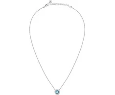 Morellato Delicate sidabrinis pakabukas with mėlynas zircon and crystals Tesori SAIW94