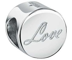 Morellato Drops SCZ1335 charming steel bead with a heart