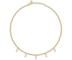 Morellato Elegant auksinis-plated pakabukas with Baguette pendants SAVP01