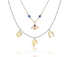 Morellato Playful bicolor pakabukas for good luck Maia SAUY02