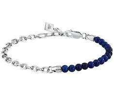 Morellato Plieninė vyriška apyrankė su lapis lazuli Pietre S1739