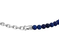 Morellato Plieninė vyriška apyrankė su lapis lazuli Pietre S1739
