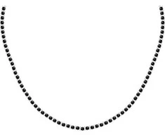 Morellato Stylish men´s pakabukas with juodas beads Pietre S1728