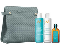 Set Moroccanoil: Hydration Paraben-Free Hair Conditioner Moisture And Shine, 250 ml + Hydration Paraben-Free Hair Šampūnas Moisture And Shine, 250 ml + Moroccanoil Hair Oil Treatment Revitalizing &amp; Fortifying, 50 ml