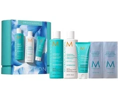 Moroccanoil Hydration Spring Box Gift Set plaukų priežiūra Moterims
