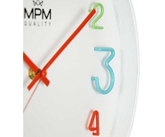 Sieninė laikrodis - MPM QUALITY - E01.3459.00 - Daugiaspalvis - 4,5 cm gylio - Vaikams