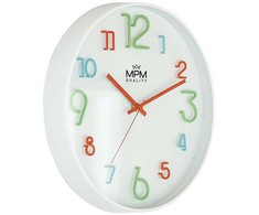 Sieninė laikrodis - MPM QUALITY - E01.3459.00 - Daugiaspalvis - 4,5 cm gylio - Vaikams