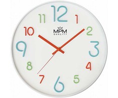 Sieninė laikrodis - MPM QUALITY - E01.3459.00 - Daugiaspalvis - 4,5 cm gylio - Vaikams