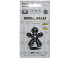 Mr&amp;Mrs Fragrance Big Joy Car Perfume Sea Rose kvapas automobiliui, 1 vnt.