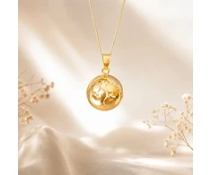 Mummy Bell Baby pregnancy bell - auksinis