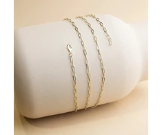 Mummy Bell Gold Maxi Chain 110 cm