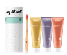 My White Secret My Baltas Secret Fruit paste + toothbrush set