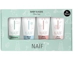 NAÏF miniatiūrinės kosmetikos rinkinys vaikams ir kūdikiams, 60 ml kūno priežiūra