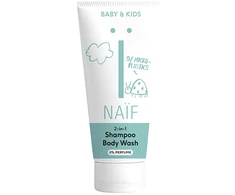 Naif Natural Skincare NAÏF Washing gel and Šampūnas 2 in 1 for children and babies (2 in 1 Šampūnas and Kūno prausiklis), 200 ml