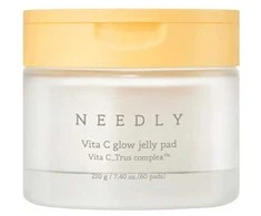 NEEDLY Brightening toning tampons (Vita C Glow Jelly Pad) 60 pcs korėjietiška veido priemonė Moterims