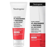 Neutrogena Clear &amp; Defend+ Gel Moisturiser Facial Gel unisex, 50 ml