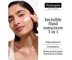Neutrogena Invisible Fluid SPF 50 Age Shield Ultra Sheer 50 ml