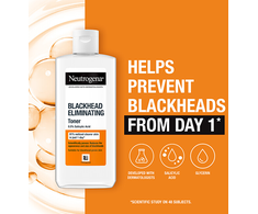 Neutrogena Blackhead Eliminating Toneris Facial Lotion ir Purškiklis