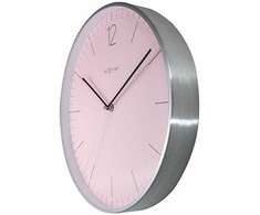 Laikrodis NEXTIME 3254RZ. WALL WATCH, Kolor rožinė. Unisex.