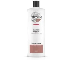 Nioxin Sistema 3 - Champú - Cabello Teñido y Dañado Con Debilitamiento Leve, 300 ml