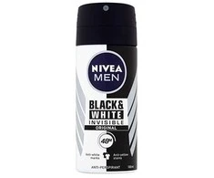 Nivea Antiperspirant spray for men Invisible For Juodas &amp; Baltas (Antiperspirant) 100 ml