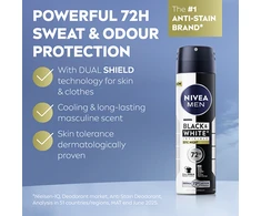 Nivea Antiperspirant spray B&amp;W Epic Night Anti-Perspirant 150 ml