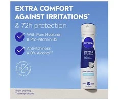 Nivea purškiamas antiperspirantas „Derma Control Defend“ (antiperspirantas) 150 ml