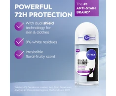 Nivea B&amp;W Authentic Anti-Perspirant Roll-On 50 ml