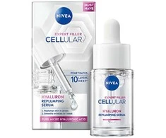 Nivea Cellular Expert Filler Hyaluron drėkinamasis serumas nuo raukšlių, 15 ml