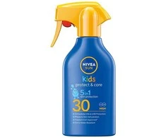 Nivea Sun Kids Protect &amp; Care Sun Purškiklis 5 in 1 Sun Losjonas kūnui
