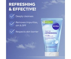 Nivea valomasis veido gelis normaliai ir mišriai odai (gaivinamasis prausimosi gelis) 150 ml